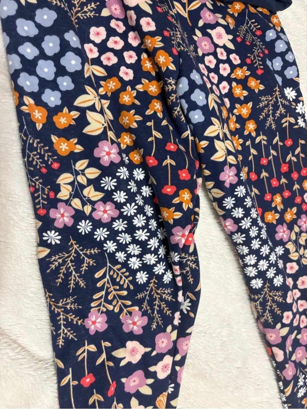 Carter's Navy Floral Two-Piece Matching Set